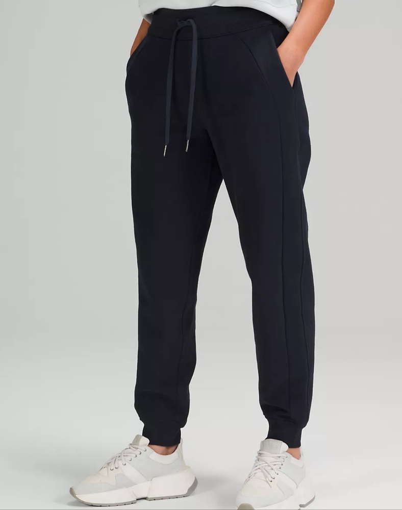 Lululemon Scuba High Rise Joggers Navy 4